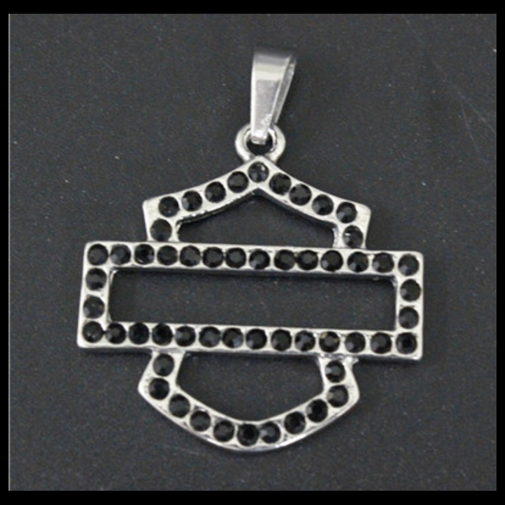 🌹Necklace Black Stone and earrings - Picture 2 of 6